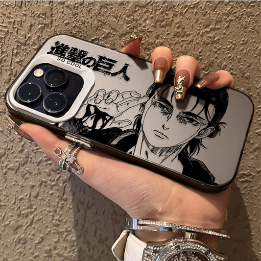 Scout Regiment Character Series Case for iPhone - Design 1 - White