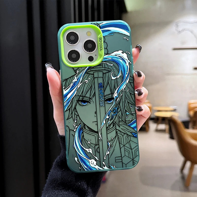 Giyu Water Blade Portrait Case for iPhone - Forest Green finish