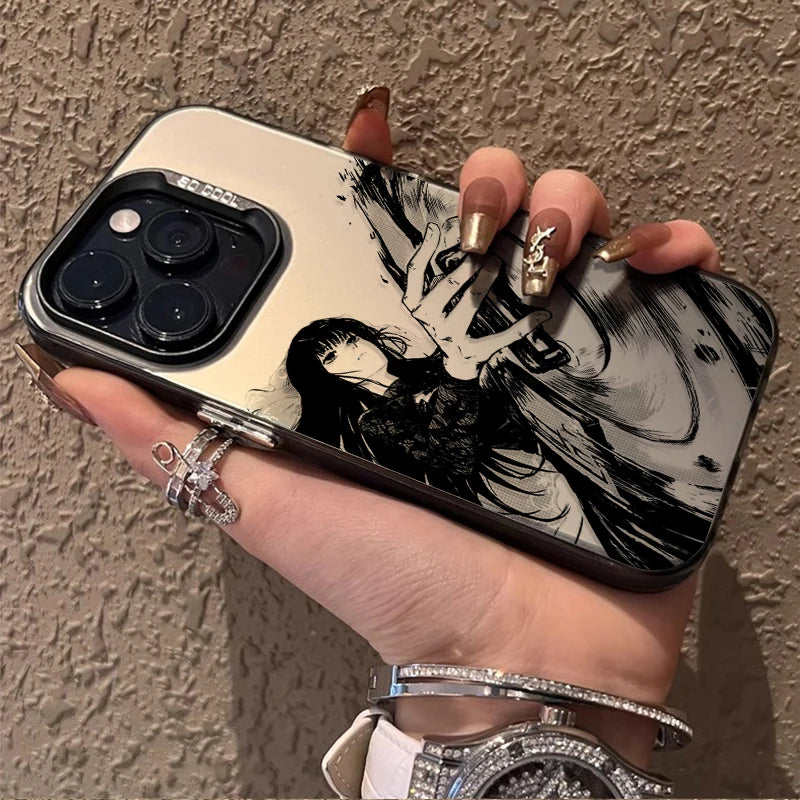Shadow Assassin Pair Plated Case for iPhone - Champagne finish