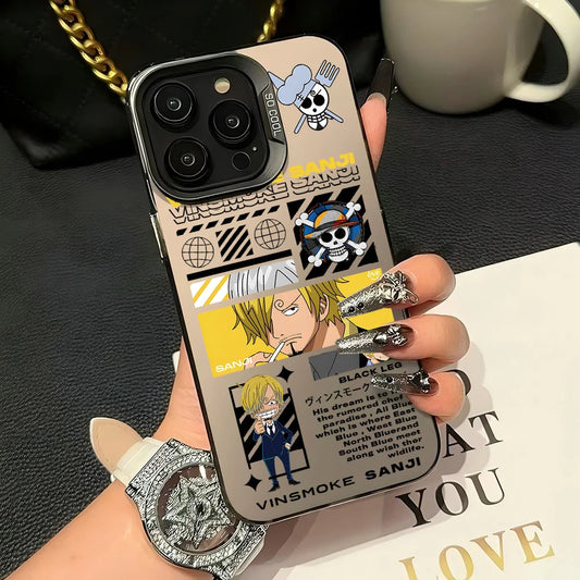 Sanji Wanted Newspaper Case for iPhone - Black finish