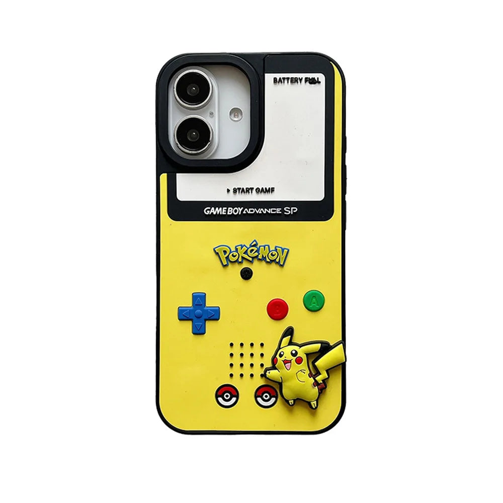 Pikachu Yellow Retro Console Case for iPhone - Yellow Console finish