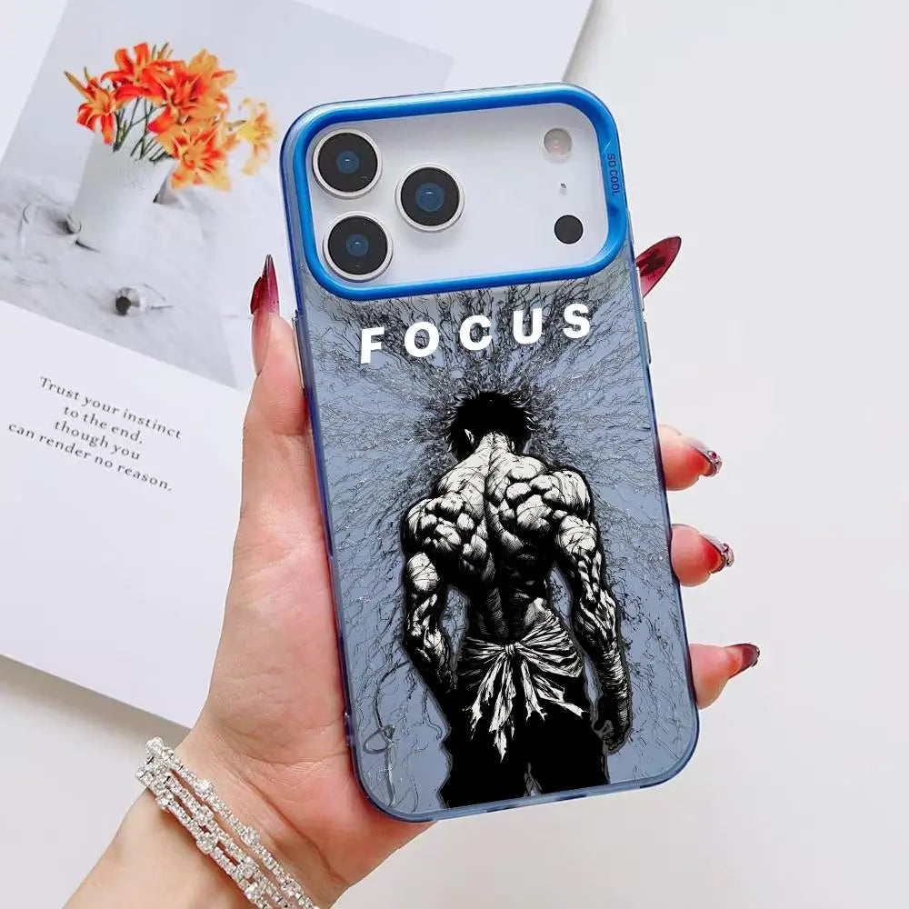 Baki Focus Discipline Case for iPhone - Ocean Blue finish