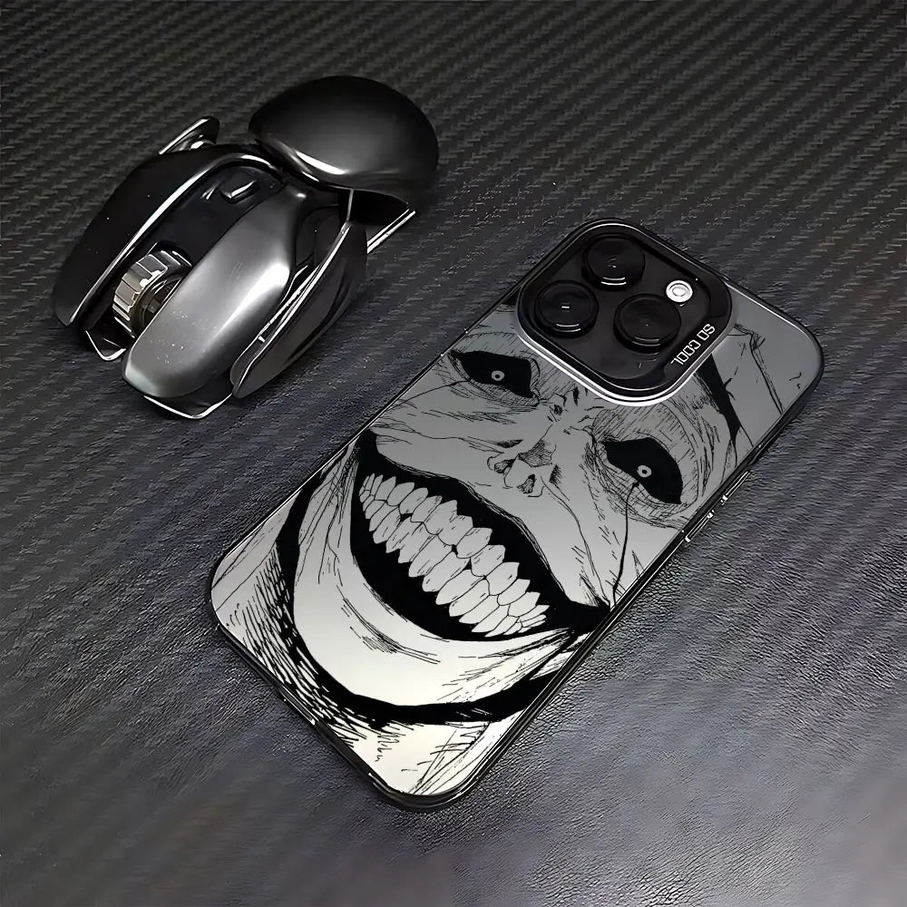 Tilted Monster Grin Matte Case for iPhone - Matte finish