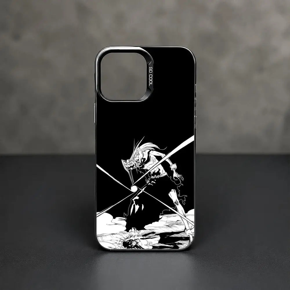 Soul Reaper Monochrome Duel Case for iPhone - Black Frame finish