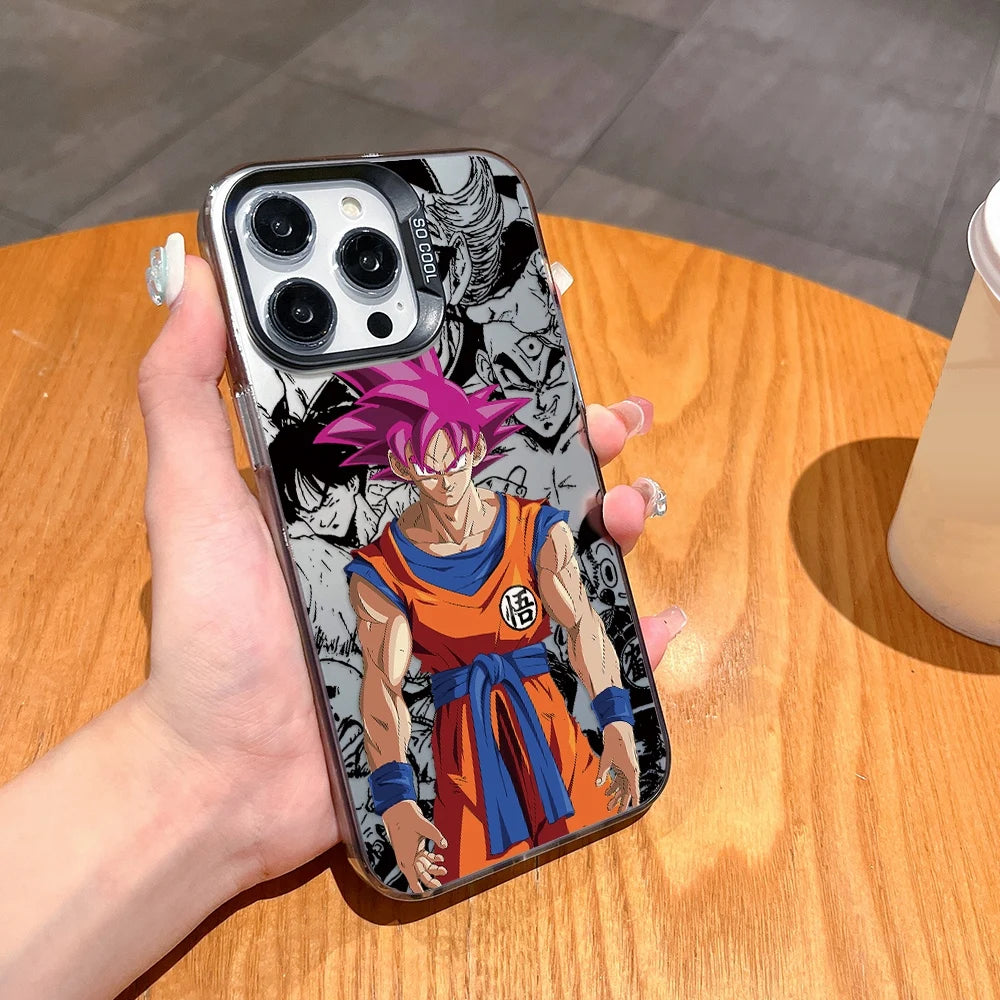Rose Saiyan Fury Case for iPhone - Black finish
