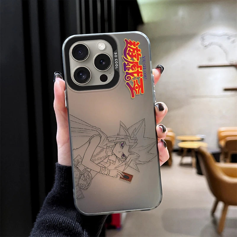 Yami Yugi Card Draw Sketch Case for iPhone - Graphite Black finish