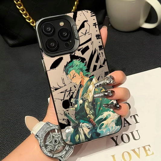 Zoro Aqua Manga Case for iPhone - Black finish