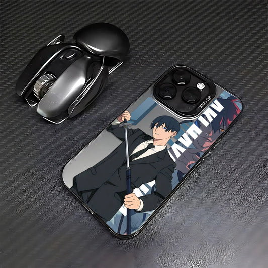 Aki Hayakawa Sword Portrait Case for iPhone - Black Frame finish