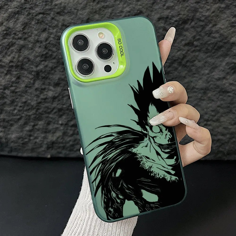 Ryuk Winged Grin Case for iPhone - Mint Green finish