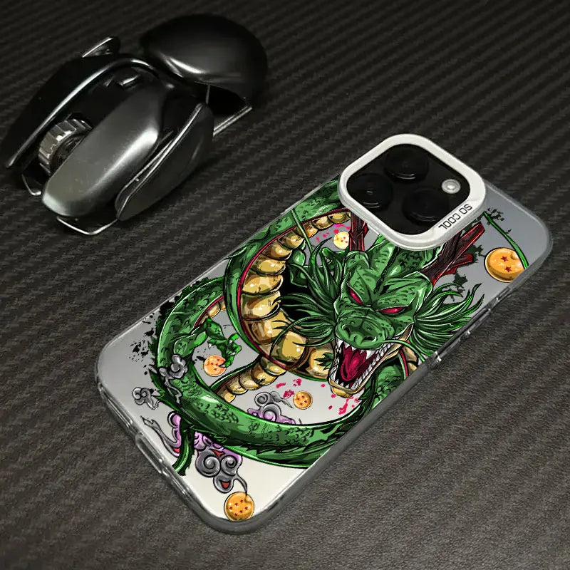 Eternal Dragon Anime Case for iPhone - White finish