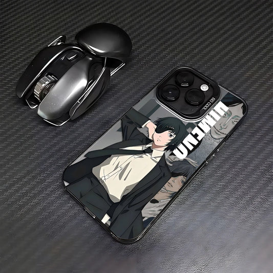 Kobeni Dark Suit Portrait Case for iPhone - Black Frame finish