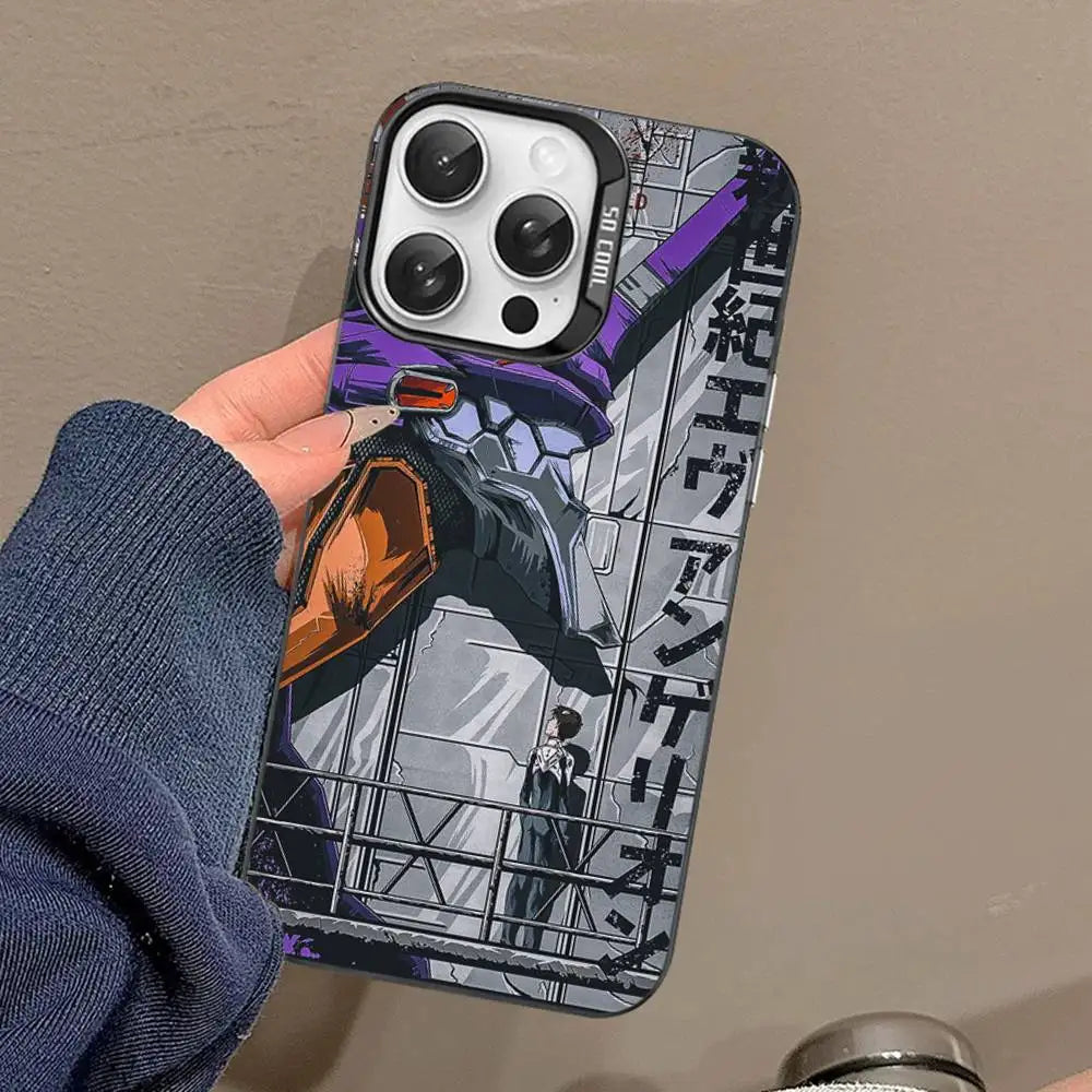 Eva Unit-01 Gray Hangar Case for iPhone - Graphite Black finish
