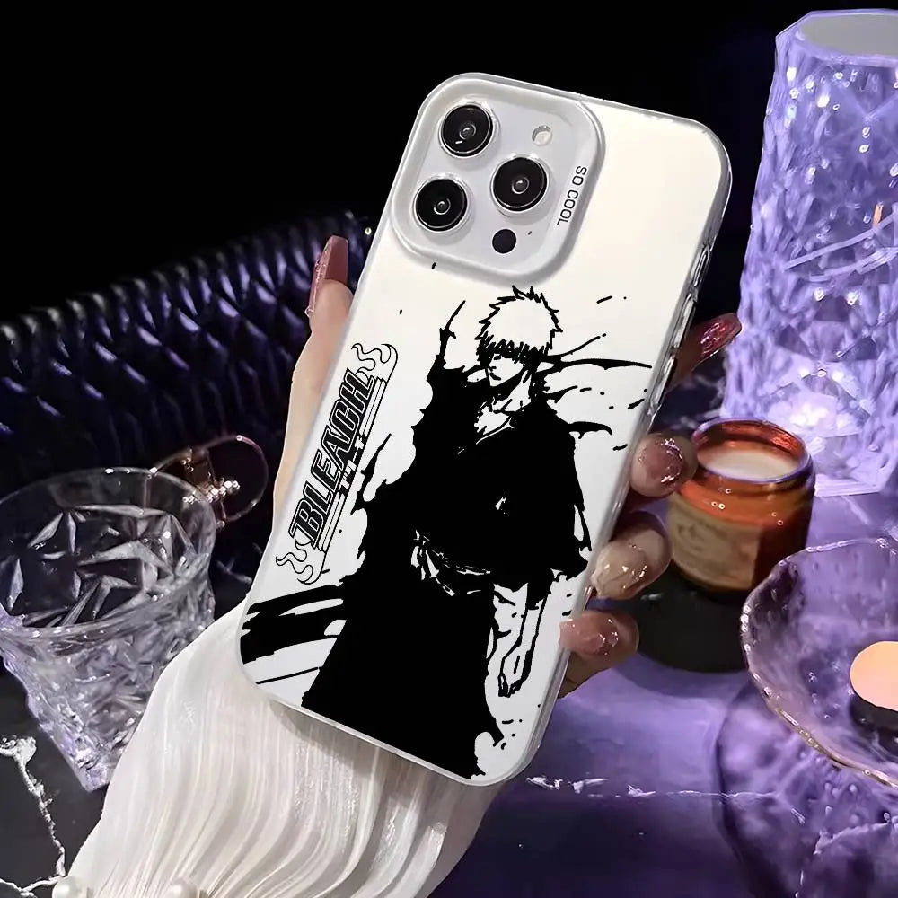Ichigo Ink Silhouette Aurora Case for iPhone - Pearl White finish