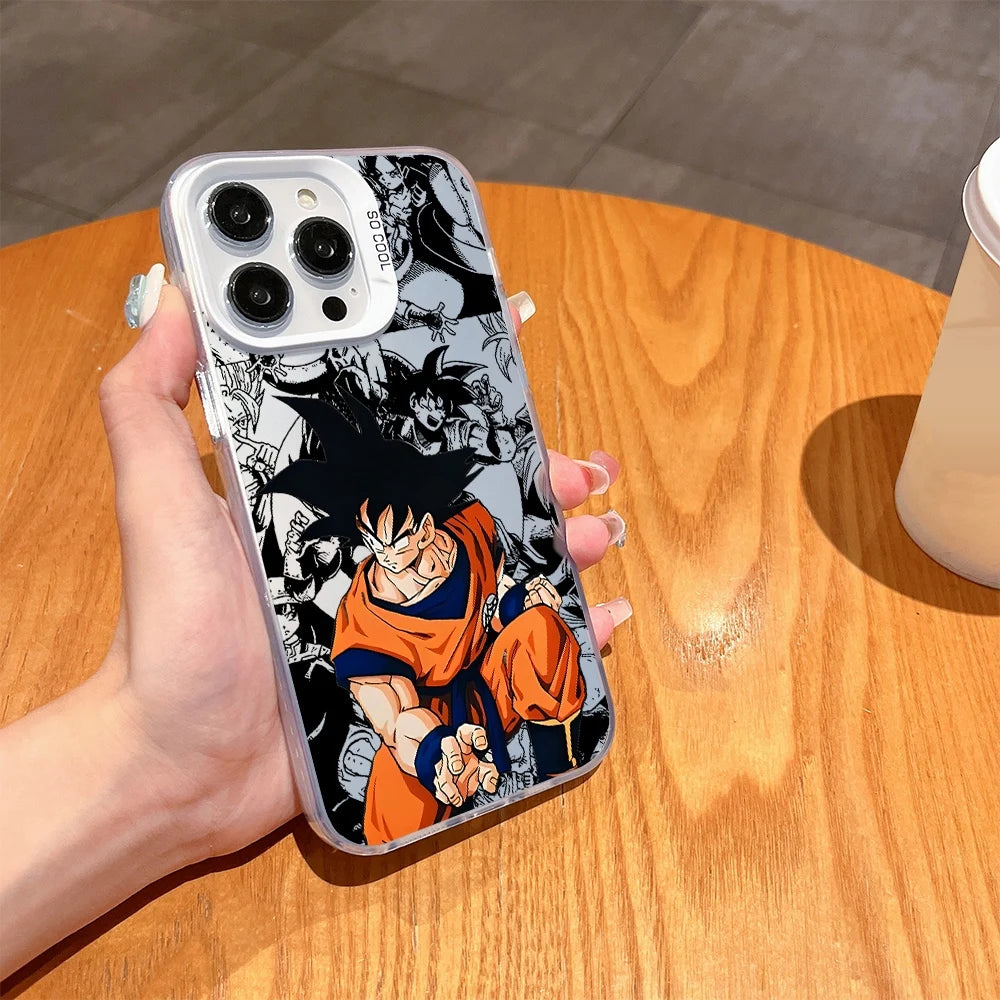 Saiyan Manga Anime Case for iPhone - White finish