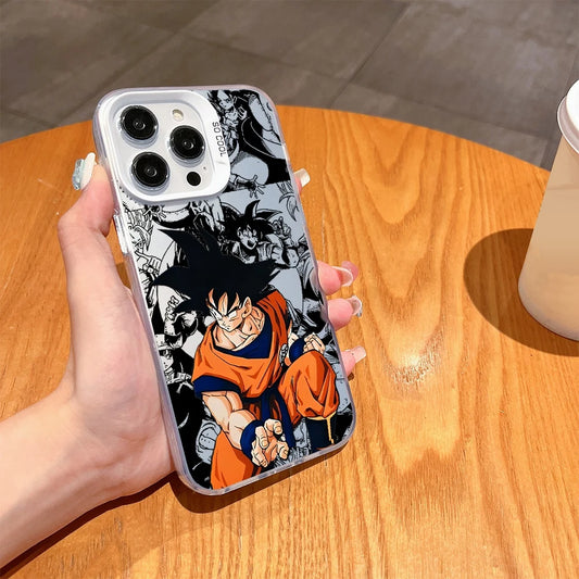 Saiyan Manga Anime Case for iPhone - White finish