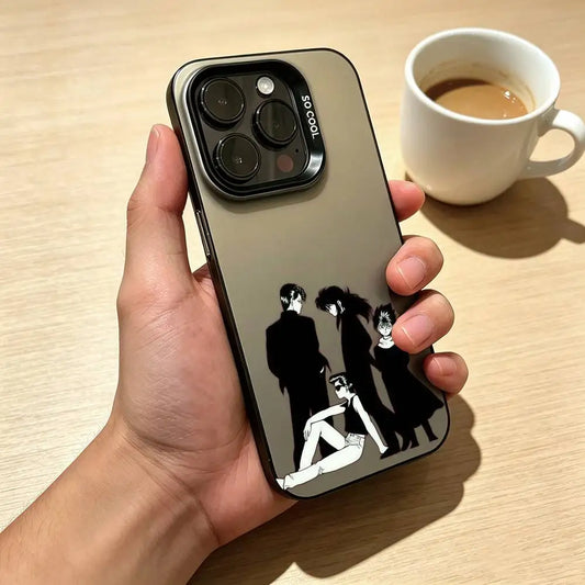 Yu Yu Hakusho Sepia Team Silhouettes Case for iPhone - Full Coverage finish