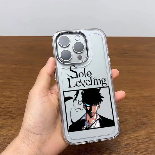 Sung Jinwoo Manga Frame Clear Case for iPhone - Clear finish