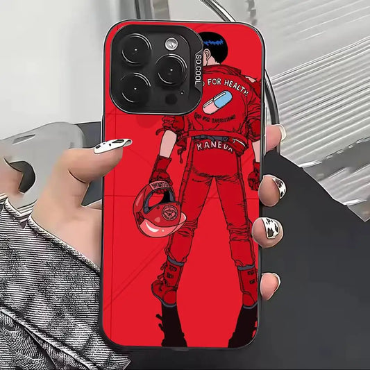 Red Capsule Boots Case for iPhone - Red finish