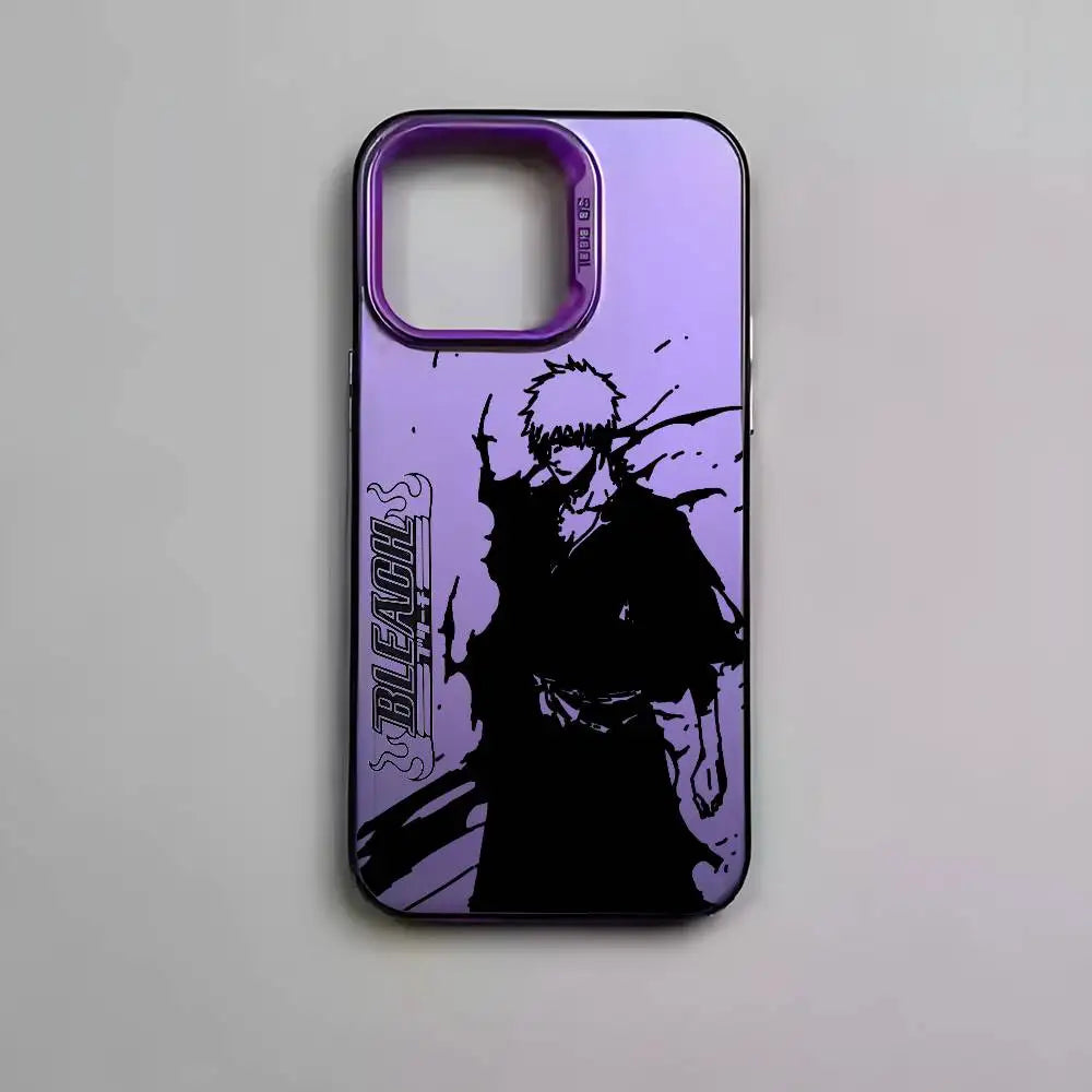 Ichigo Ink Silhouette Aurora Case for iPhone - Violet finish
