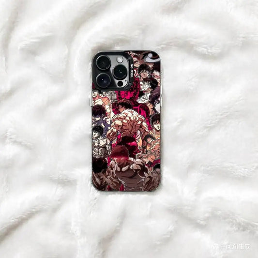 Baki Crimson Power Montage Case for iPhone - Glossy Black finish