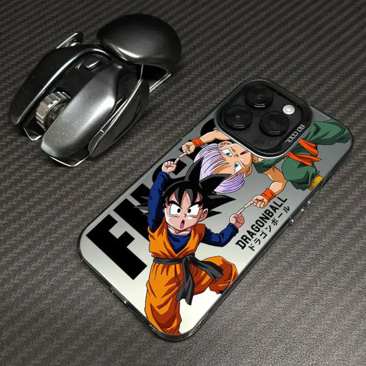 Kid Saiyan Adventure Case for iPhone - Black finish