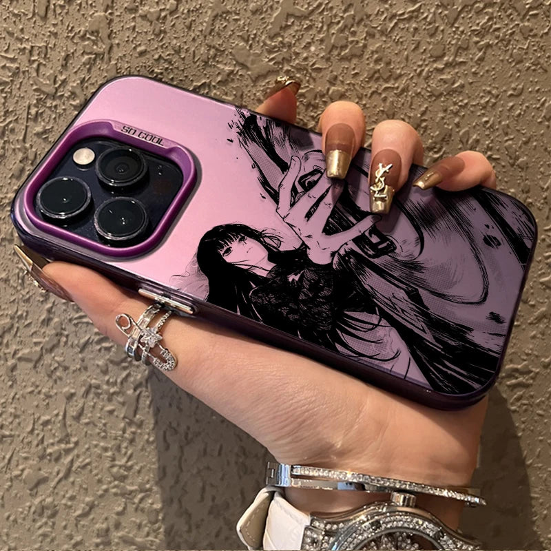 Shadow Assassin Pair Plated Case for iPhone - Pink finish