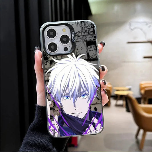 Gojo Limitless Manga Panels Case for iPhone - Black finish