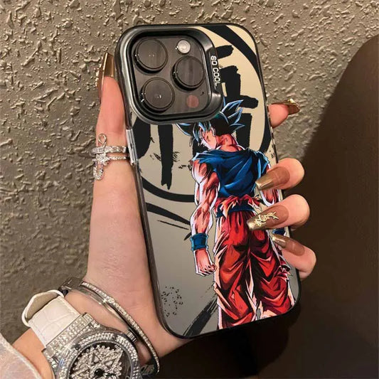 Crimson Saiyan Warrior Case for iPhone - Sand finish