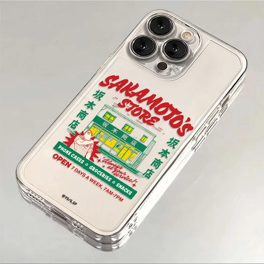 Sakamoto Storefront Clear Case for iPhone - Clear finish