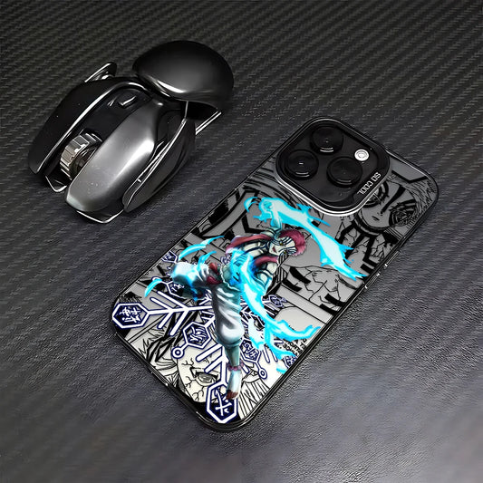 Akaza Blue Energy Combat Case for iPhone - Graphite Black finish