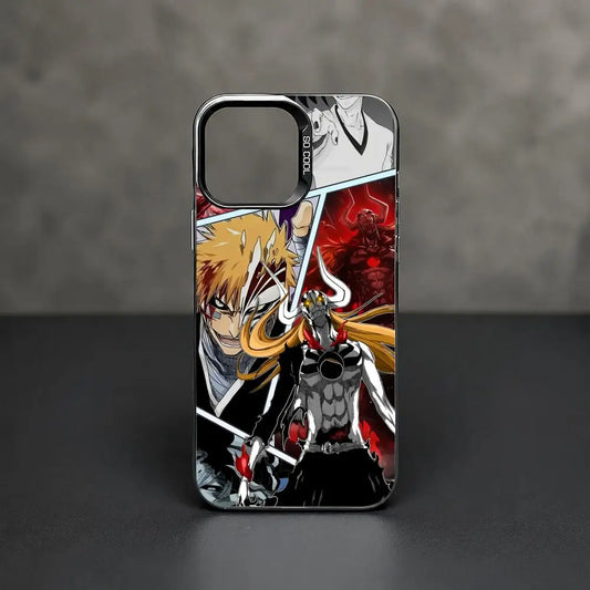 Ichigo Hollow Battle Collage Case for iPhone - Black Frame finish