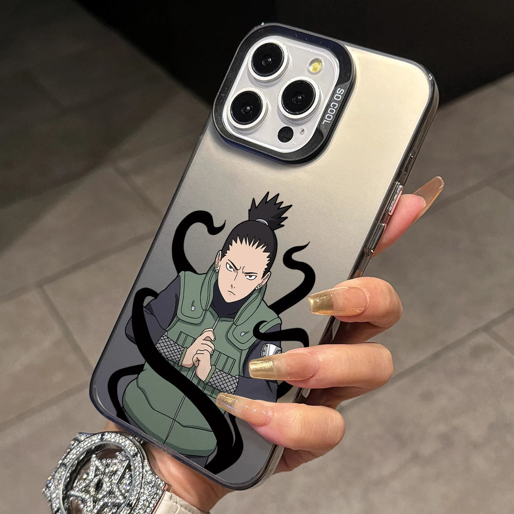 Shikamaru Shadow Technique Case for iPhone - Smoke Gray