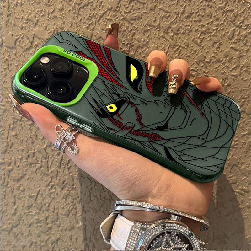 Ichigo Hollow Duality Case for iPhone - Neon Green finish