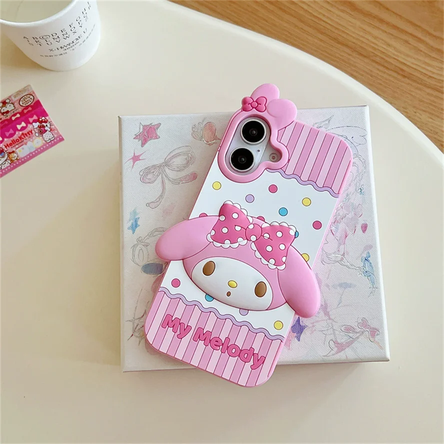 My Melody Cupcake 3D Case for iPhone - Pink Cupcake