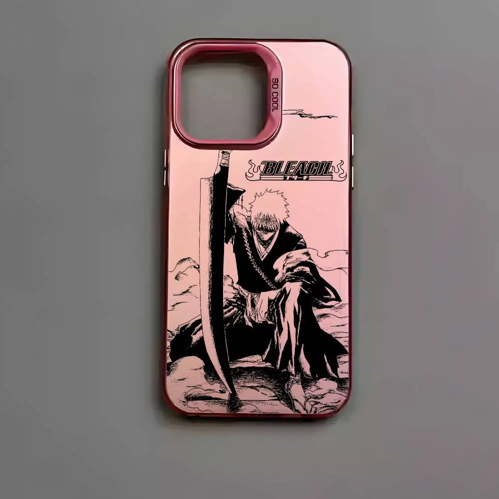Ichigo Seated Resolve Case for iPhone - Rose Red finish