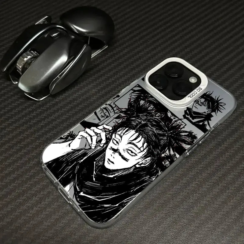 Choso Manga Portrait Case for iPhone - Silver finish