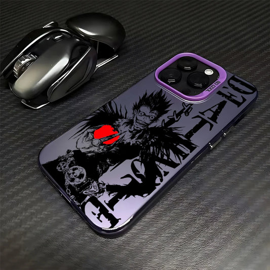 Ryuk Red Apple Manga Case for iPhone - Violet finish