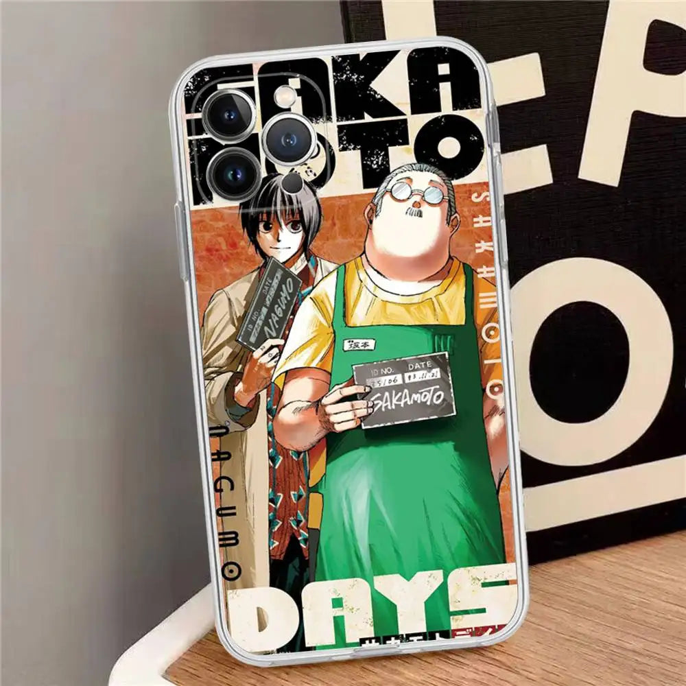 Sakamoto Store Team Poster Clear Case for iPhone - Clear finish