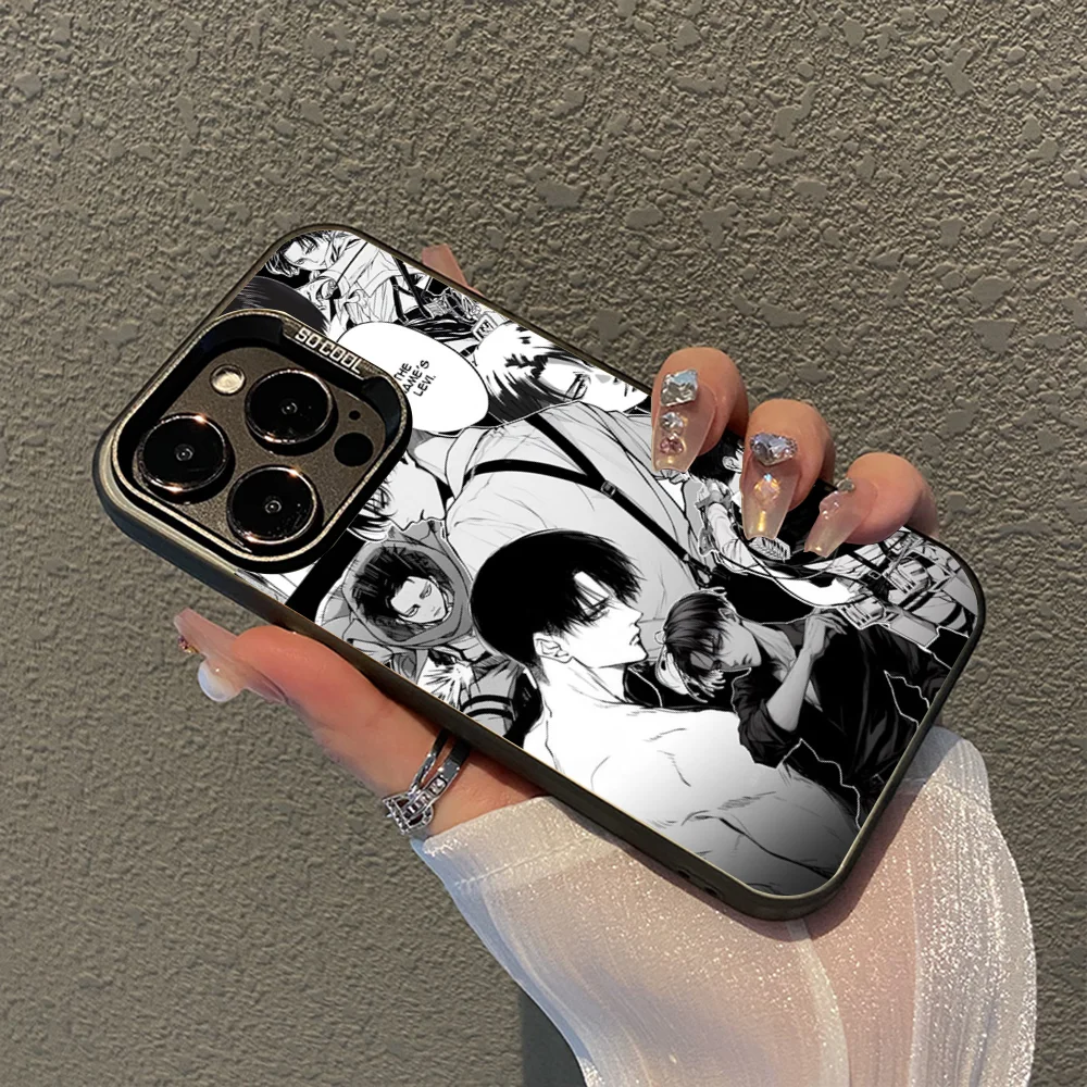 Levi Ackerman Matte Series Case for iPhone - Design 4