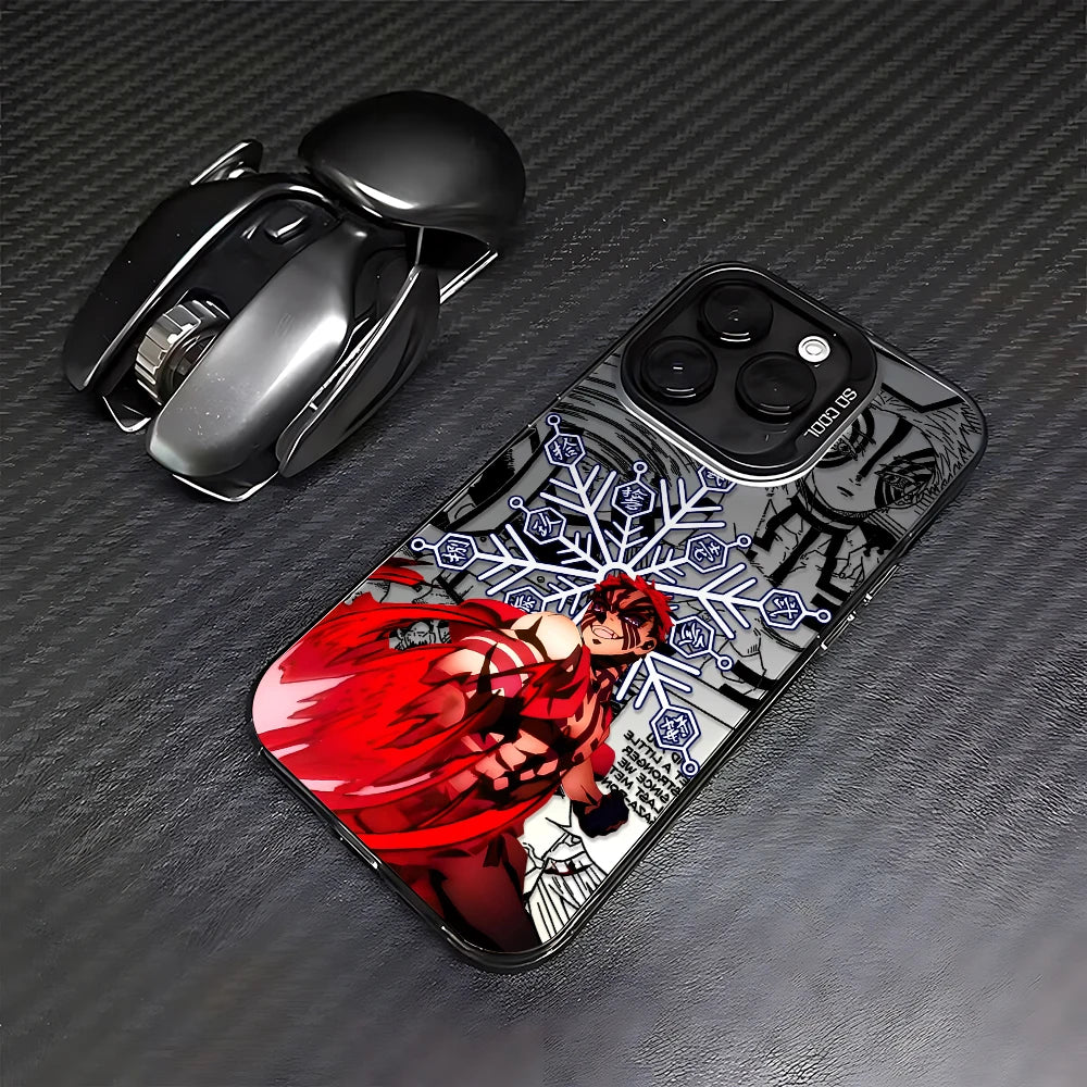 Akaza Crimson Snowflake Case for iPhone - Graphite Black finish