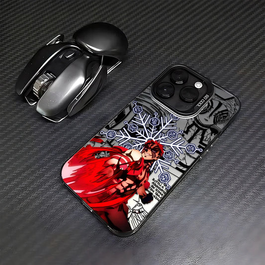 Akaza Crimson Snowflake Case for iPhone - Graphite Black finish