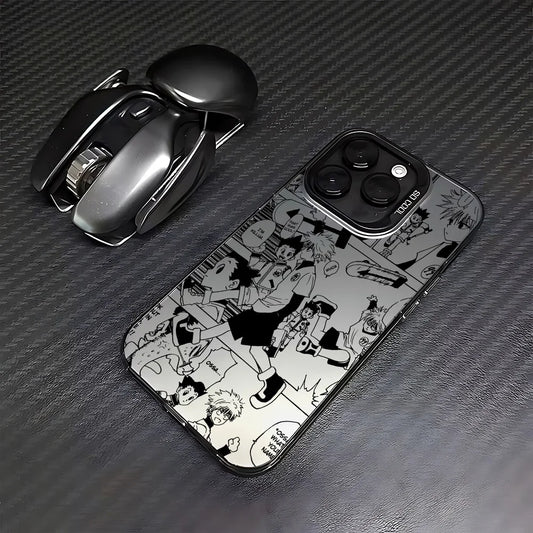 Hunter Exam Manga Panel Case for iPhone - Graphite Black finish