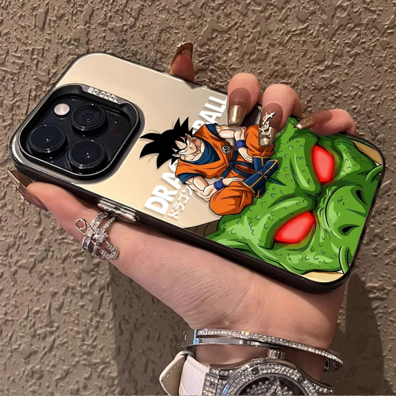 Saiyan and Dragon Guardian Case for iPhone - Black finish