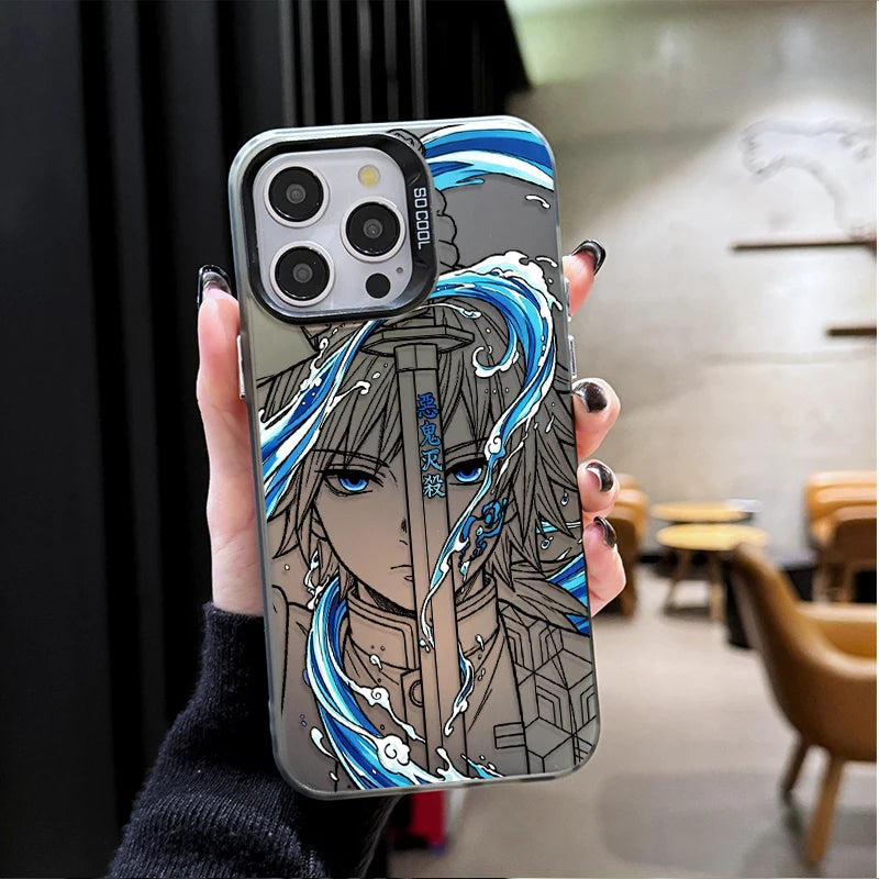 Giyu Water Blade Portrait Case for iPhone - Graphite Black finish