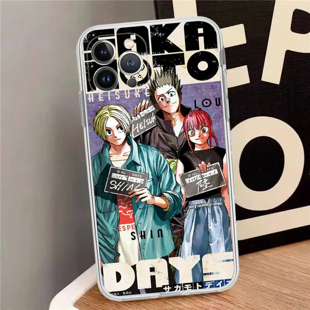 Character Quartet Magazine Clear Case for iPhone - Clear finish